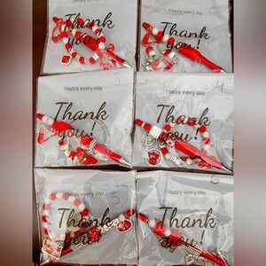 DST Blinged out bracelet/pen set